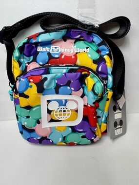 NWT Disney Parks Mickey Mouse Balloon Crossbody Bag.